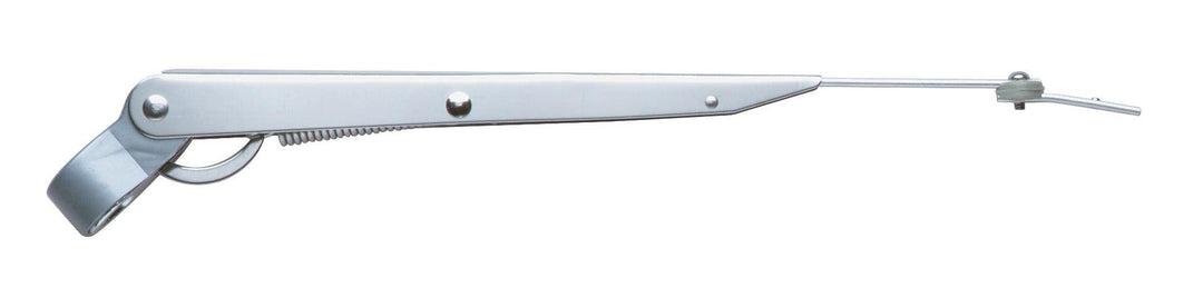 Wiper Arm, Deluxe Stainless Steel Single, 6.75"-10.5" Adjustable - 4Boats