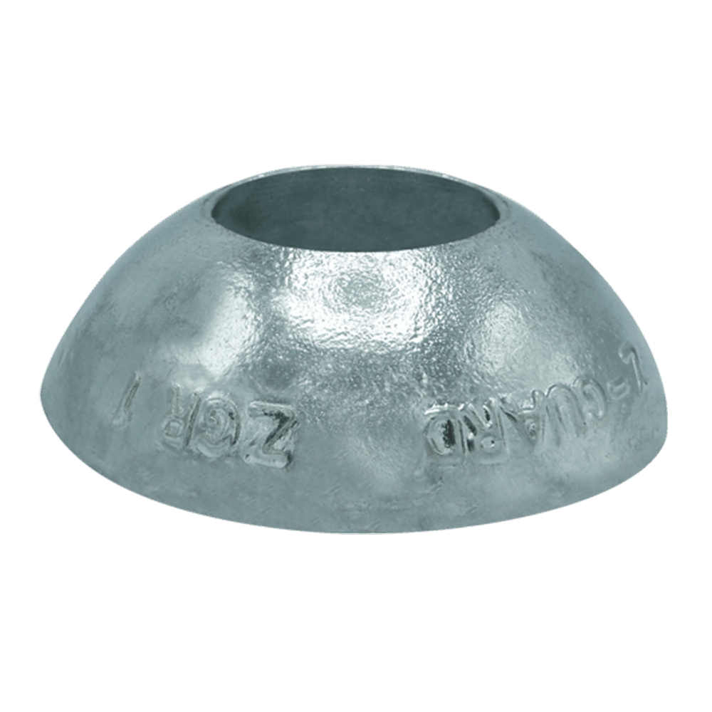 Zinc Hull Anode DISC 0.4KGS NOM NET WEIGHT 70MM DIA - 4Boats