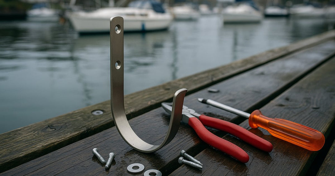 How to Install a Lifebuoy Ring Holder on Your Boat Rail