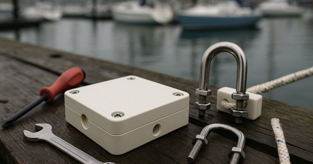 DIY Installation: Rail Mount Outboard Motor Bracket for 25mm Rails