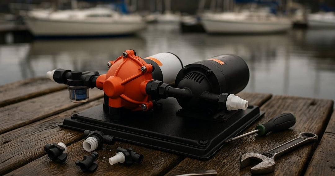Installing the Seaflo 51 Series Pump for UK Boaters