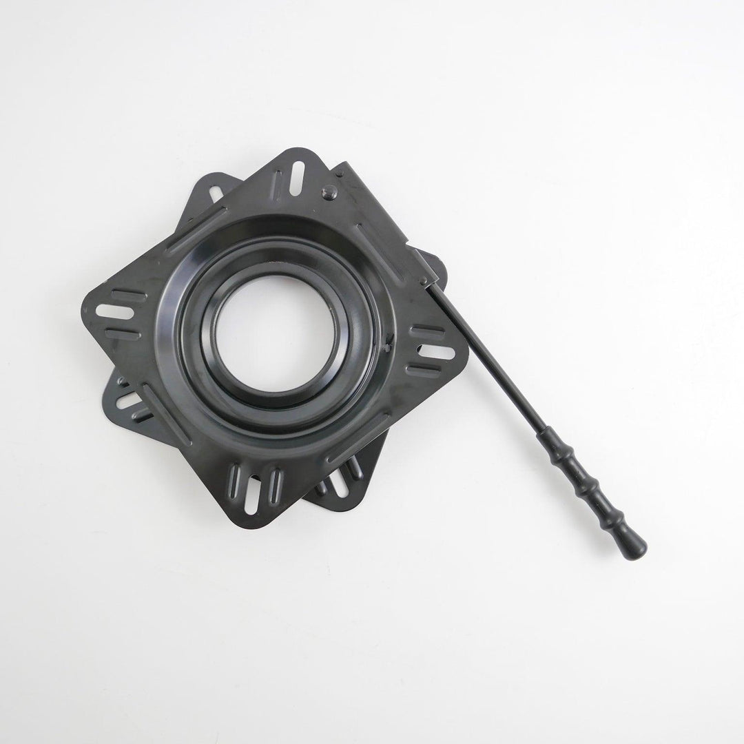 Locking 360 degree boat seat swivel used in a marine seat installation