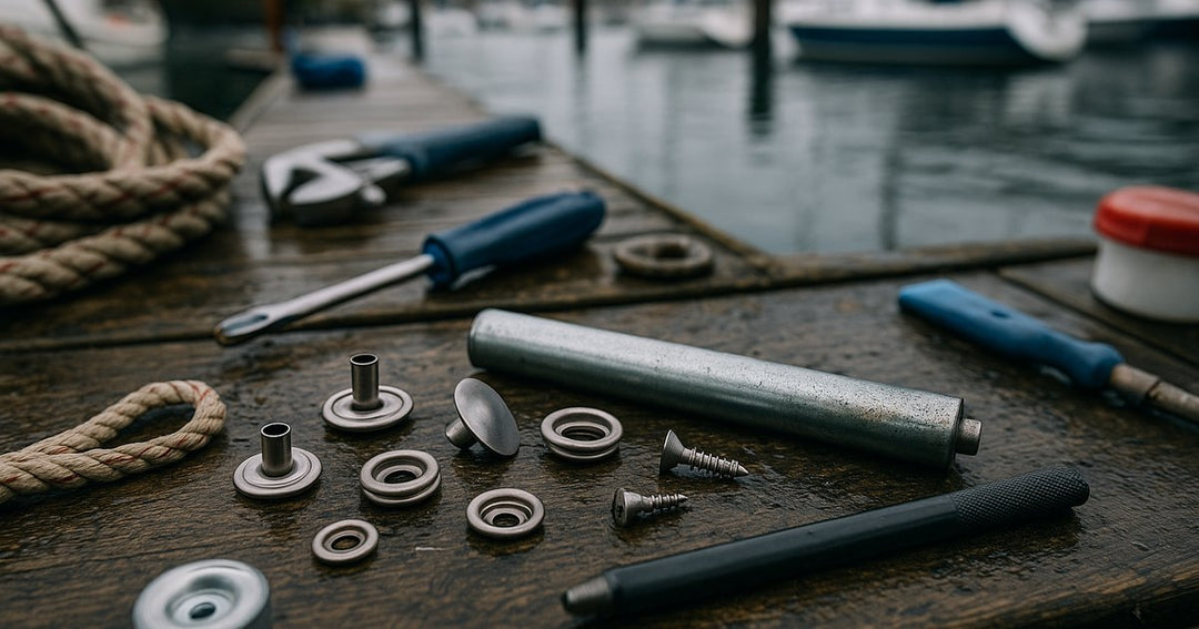 Step-by-Step: Using a Snap Fastener Kit on Your Boat