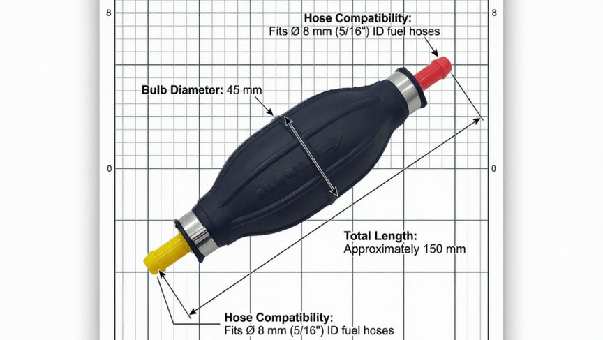 Step-by-Step Guide to Fitting a New Marine Outboard Fuel Primer Bulb