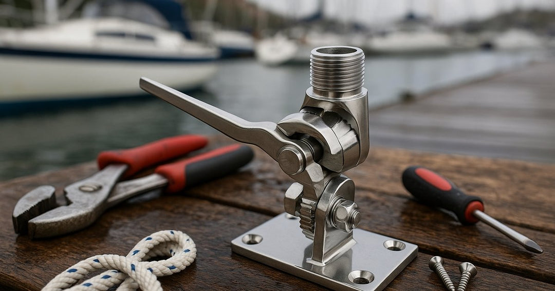 Installing a 316 Stainless Steel Antenna Base: A DIY Guide