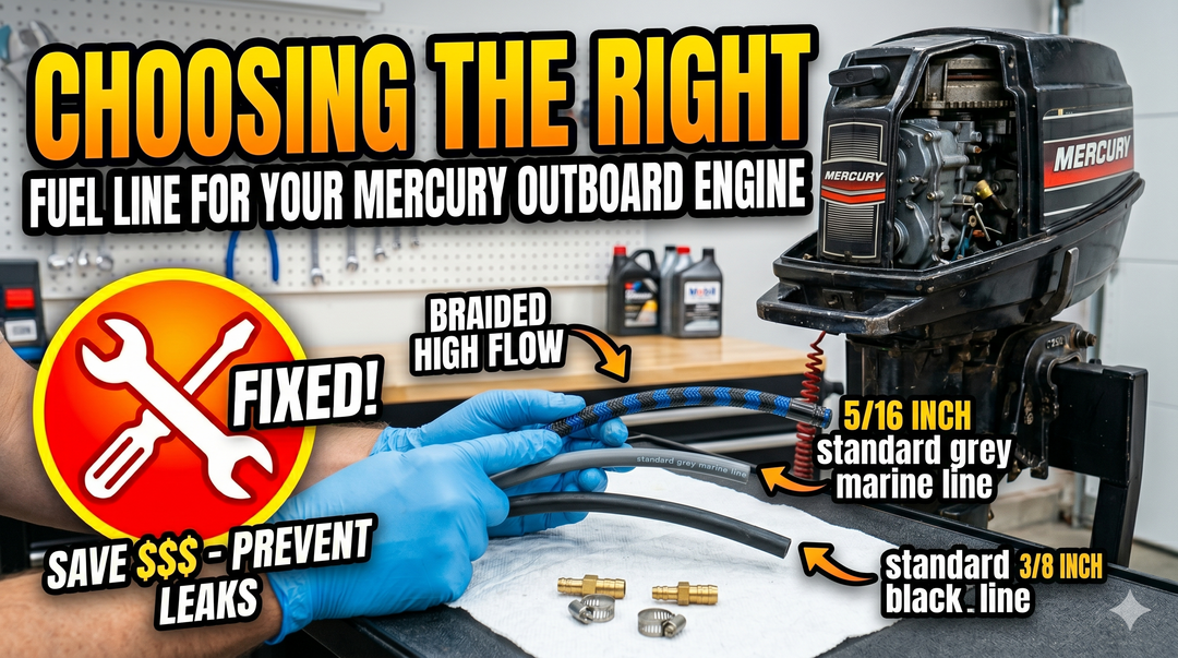 Choosing the Right Fuel Line for Your Mercury Outboard Engine