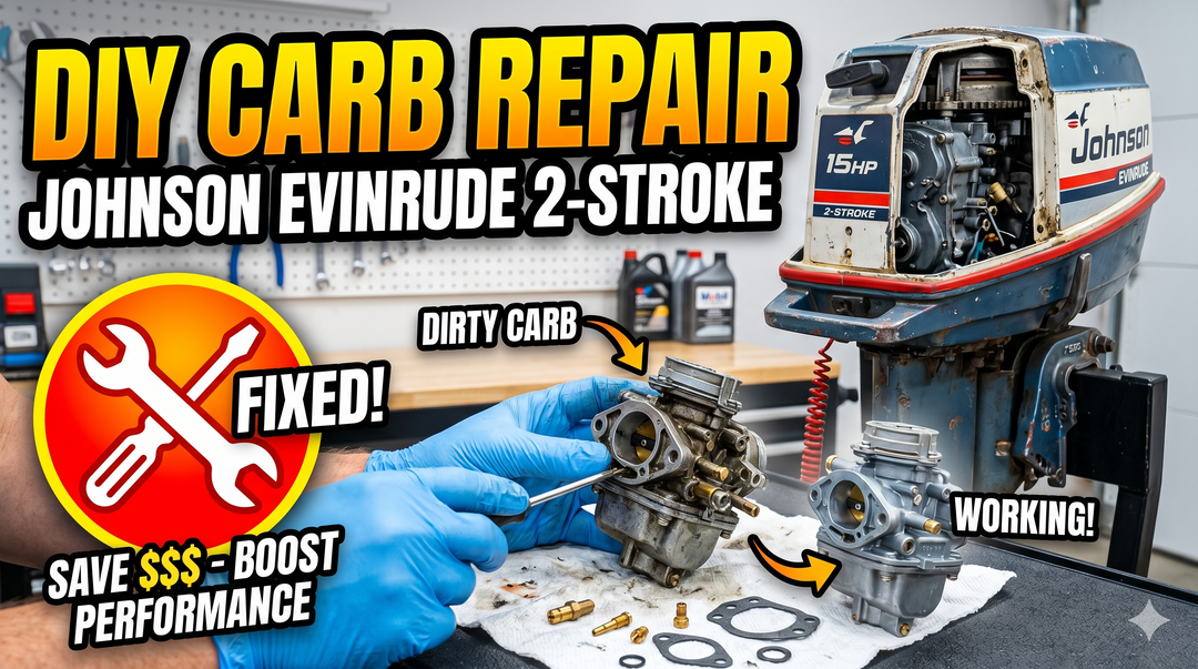 DIY Carburettor Repair for Johnson Evinrude 2-Stroke Outboards