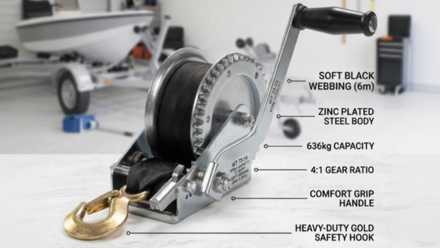 Choosing the Right Winch: Talamex Trailer Winch WT 73-14 Review