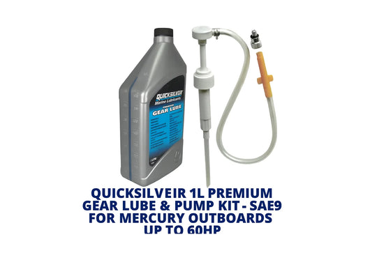 How to Easily Change Gear Oil on Mercury Outboards Using the Quicksilver Gear Lube & Pump Kit