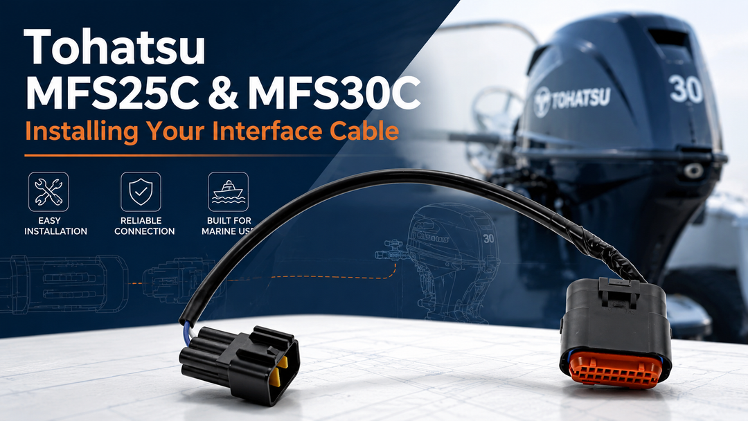 Tohatsu MFS25C & MFS30C: Installing Your Interface Cable