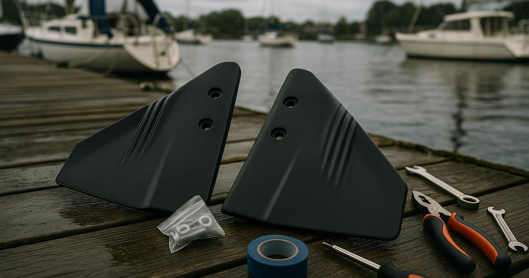 DIY Installation of 80 HP Universal Outboard Motor Hydrofoil Kit