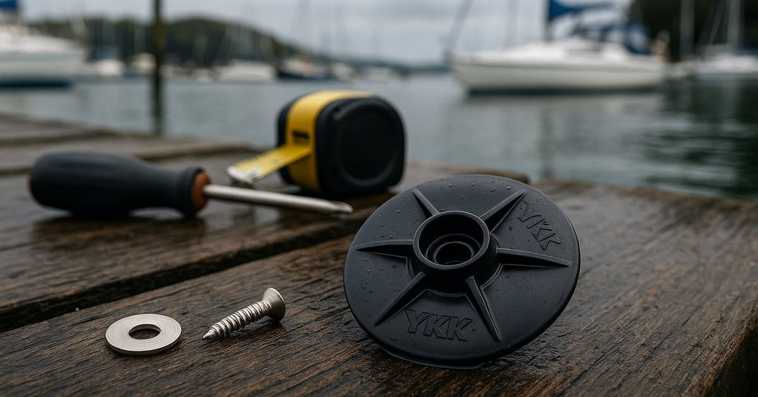 How to Install YKK Snad STUD 40mm on Your Boat