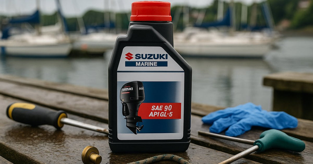How to Change Your Outboard Gear Oil with Suzuki SAE 90