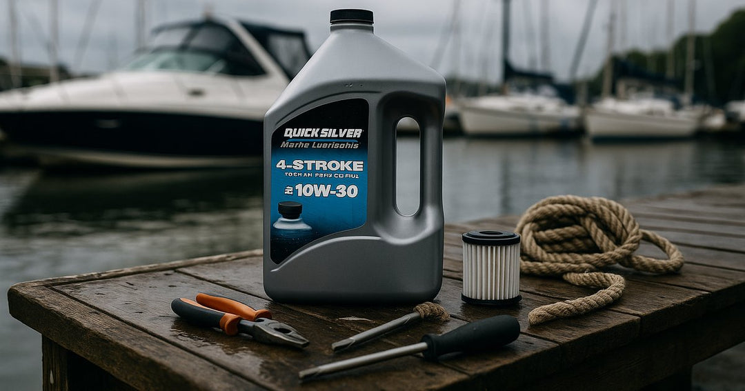 Keep Your Boat Running Smoothly with Quicksilver 10W-30 Oil