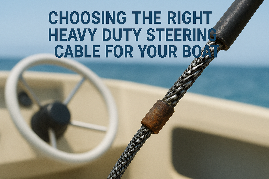 Choosing the Right Heavy Duty Steering Cable for Your Boat