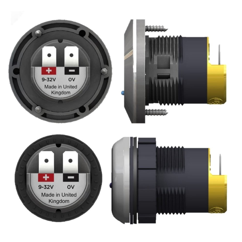 Alfatronix PV65R-AA IP65 Double USB A Charger - Rear Fit