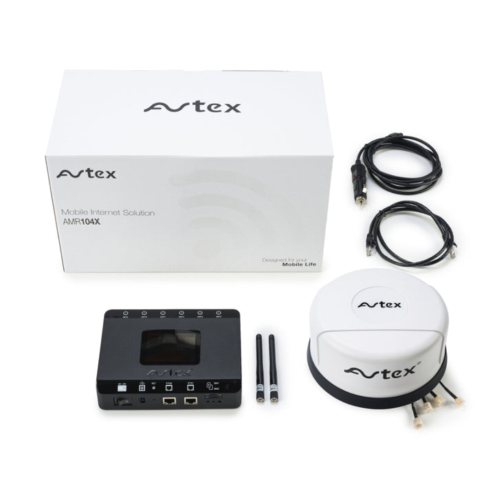 Avtex AMR104x 4G Dual Sim & Wi-Fi Mobile Internet Router - White