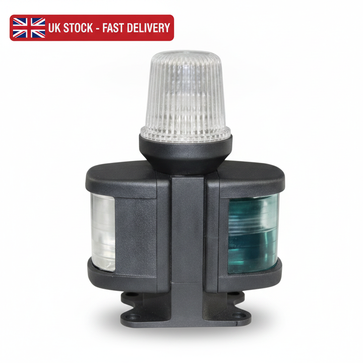Lalizas Classic 12 All-Round Stern Bi-Colour Light Black 30439 - UK Stock image 1