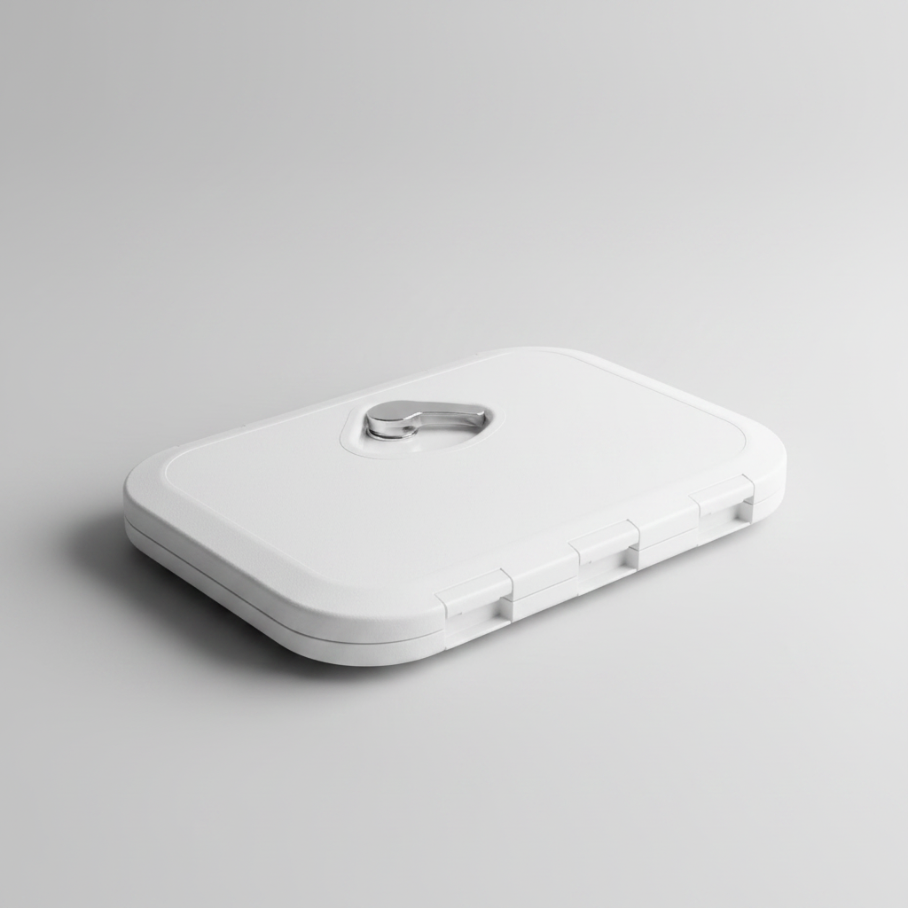 KROME Hatch White 270 × 375 mm Deck Hatch | 4Boats - Technical specification image 4