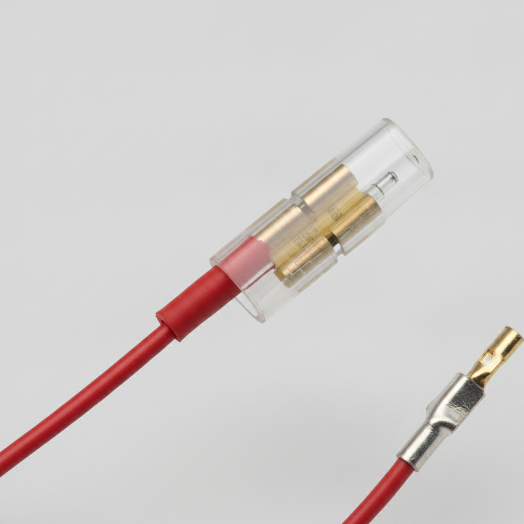 Genuine Tohatsu Nissan Outboard Assist Cord Red 353-72546-0 Switched 12V Wire - Product detail image 3