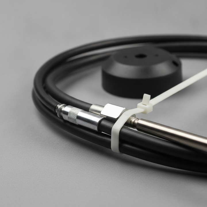 10ft Boat Steering Kit Helm Bezel Cable 3.05m Outboard Up to 200HP Multiflex - Product detail image 3