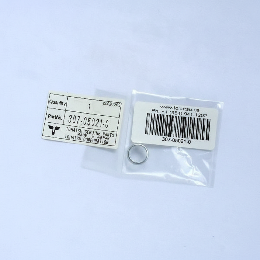 Genuine Tohatsu spring cover replacement part SKU 307-05021-0 - Technical specification image 4