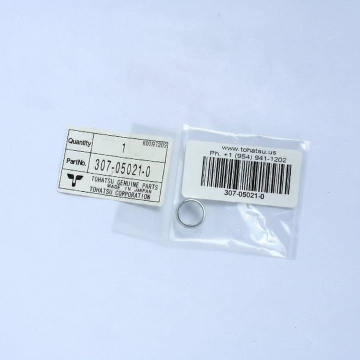 Genuine Tohatsu spring cover replacement part SKU 307-05021-0 - Technical specification image 4