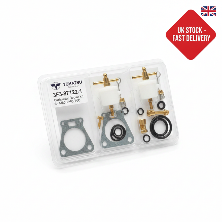 Tohatsu OEM CARBURETOR REPAIR KIT — Part #3F3-87122-1 - UK Stock image 1