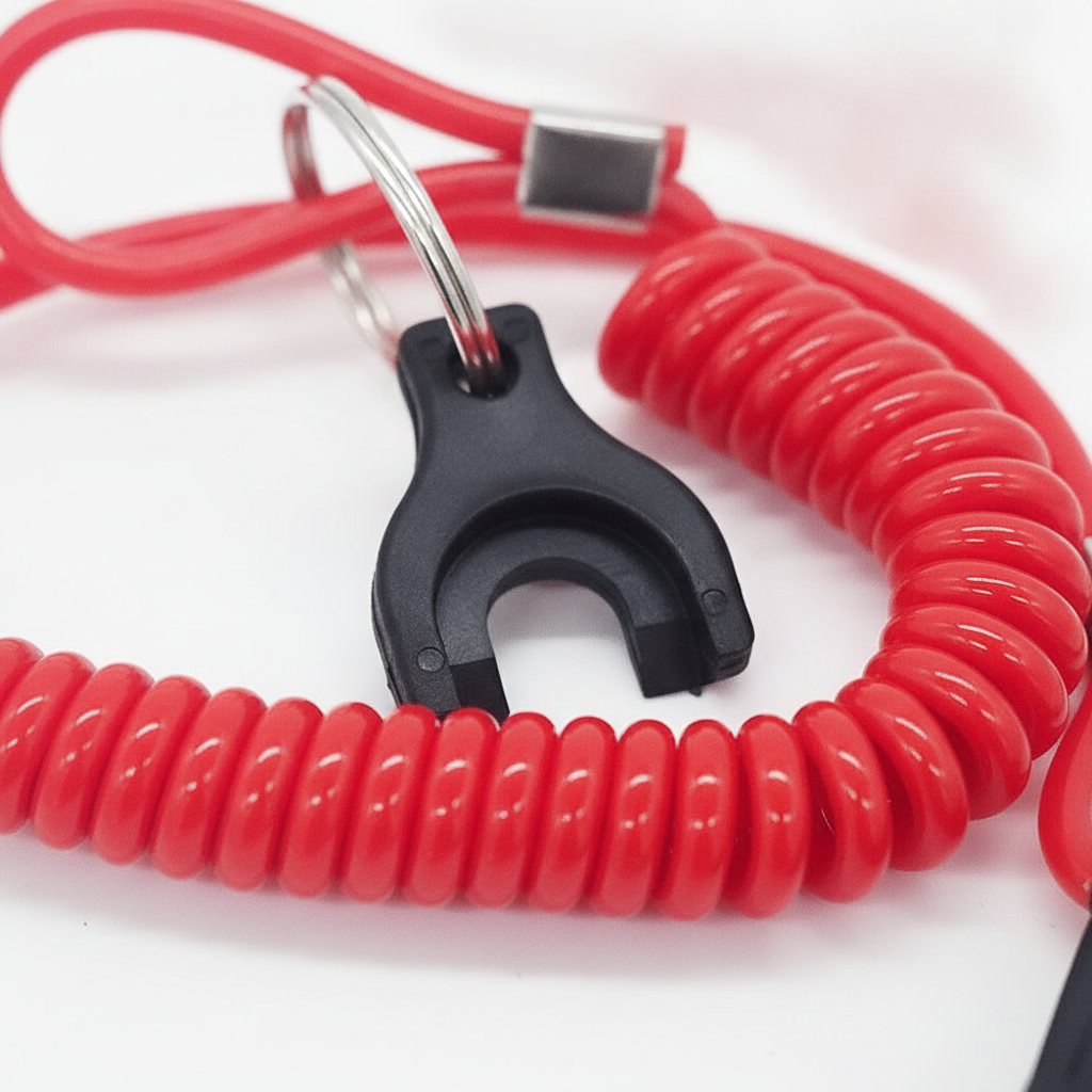 OMC Johnson Evinrude Kill Cord Lanyard Outboard Motor Engine Safety Switch - Product detail image 3