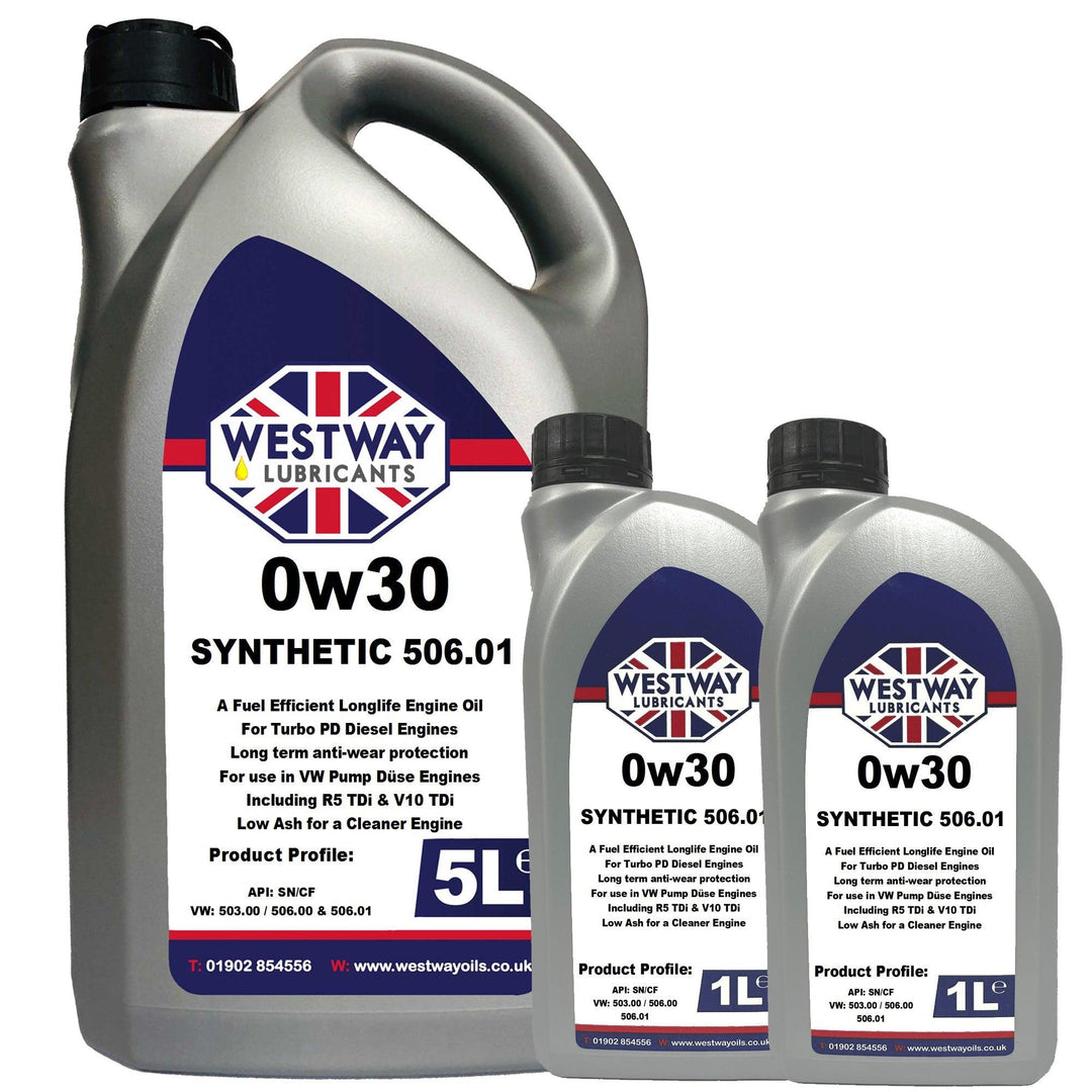 0w30 Fully Synthetic VW 506.01 Low SAPS Engine Oil - 4Boats