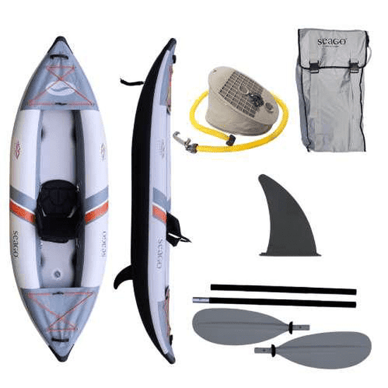 1 seat inflatable kayak – Quebec - 4Boats