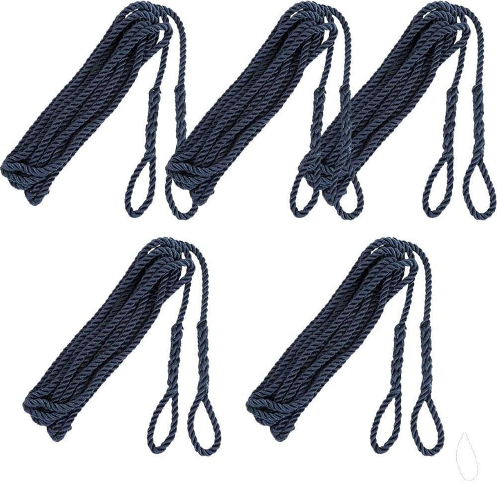 10 x Fender Rope Lanyard / Line 8mm With Loop - 4Boats