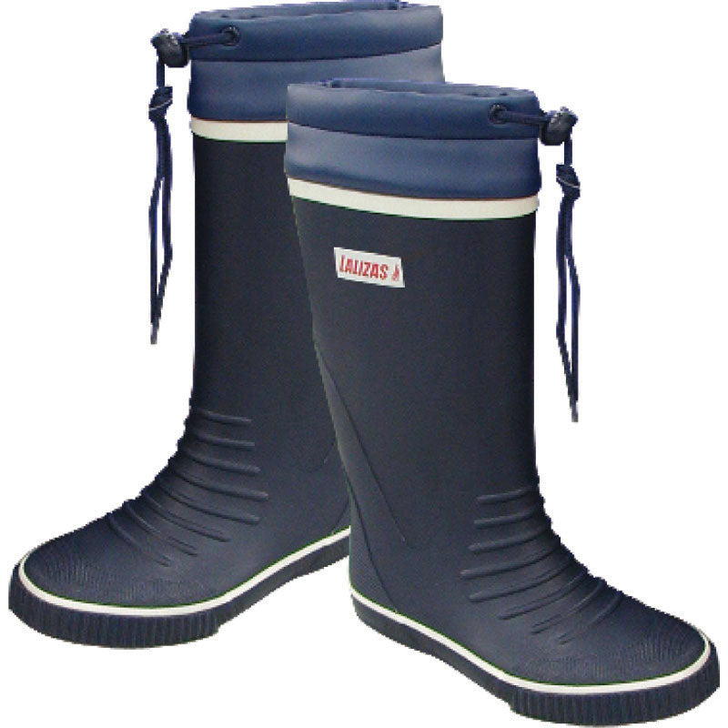 Long leg Tie-Top rubber sailing boots No.39