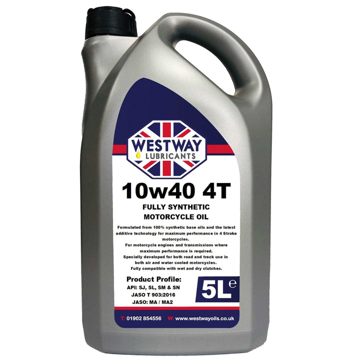 10w40 4T Fully Synthetic Motorcycle Oil - 4Boats