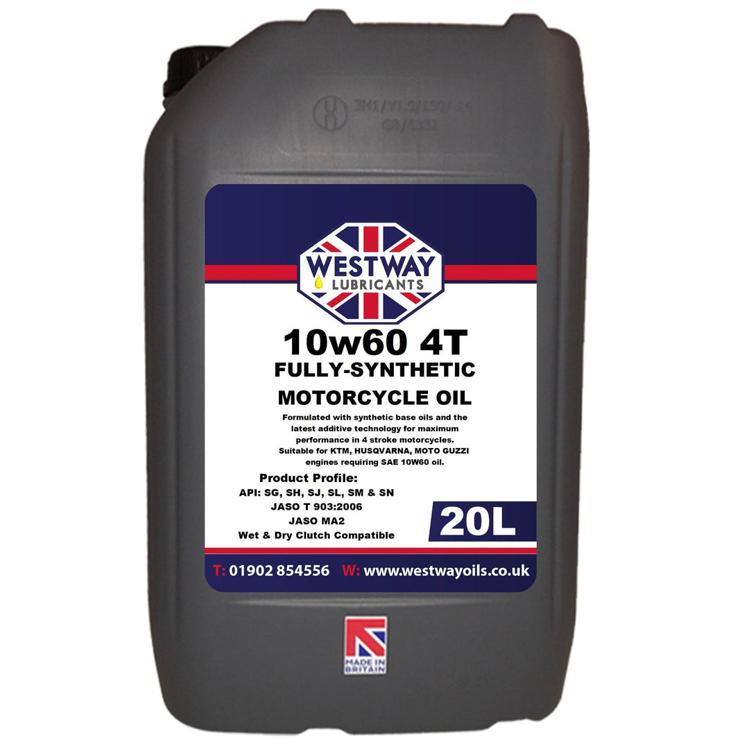 10w60 4T Fully Synthetic Motorcycle Oil - 4Boats