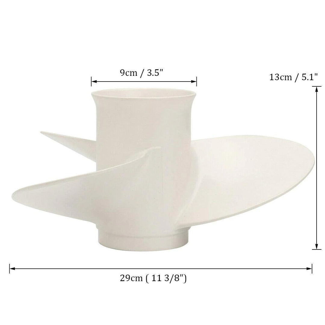 Propeller 11 3/8 × 12 G 13-spline for Yamaha & Honda 25–70 HP |