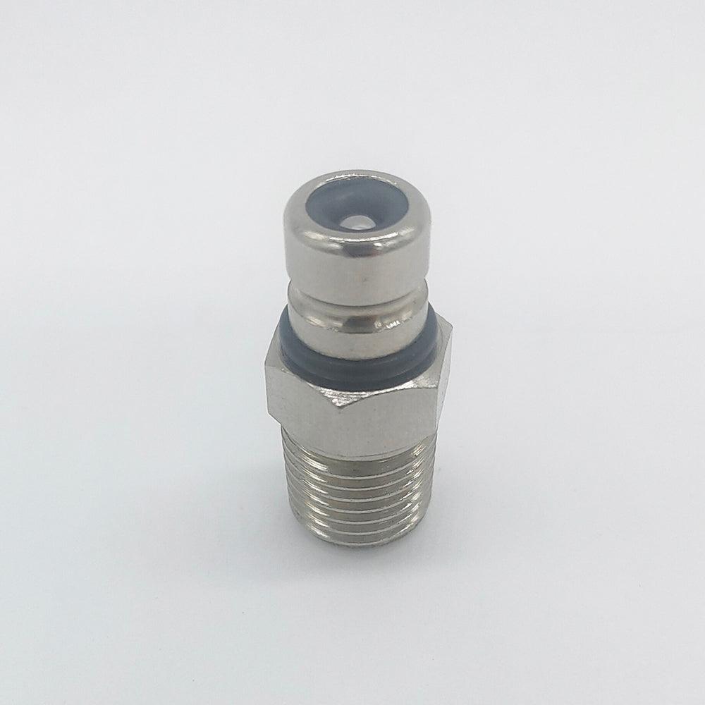 1/4" NPT Chrome Plated Brass >60hp Small Tank Male Connector For Suzuki - 4Boats