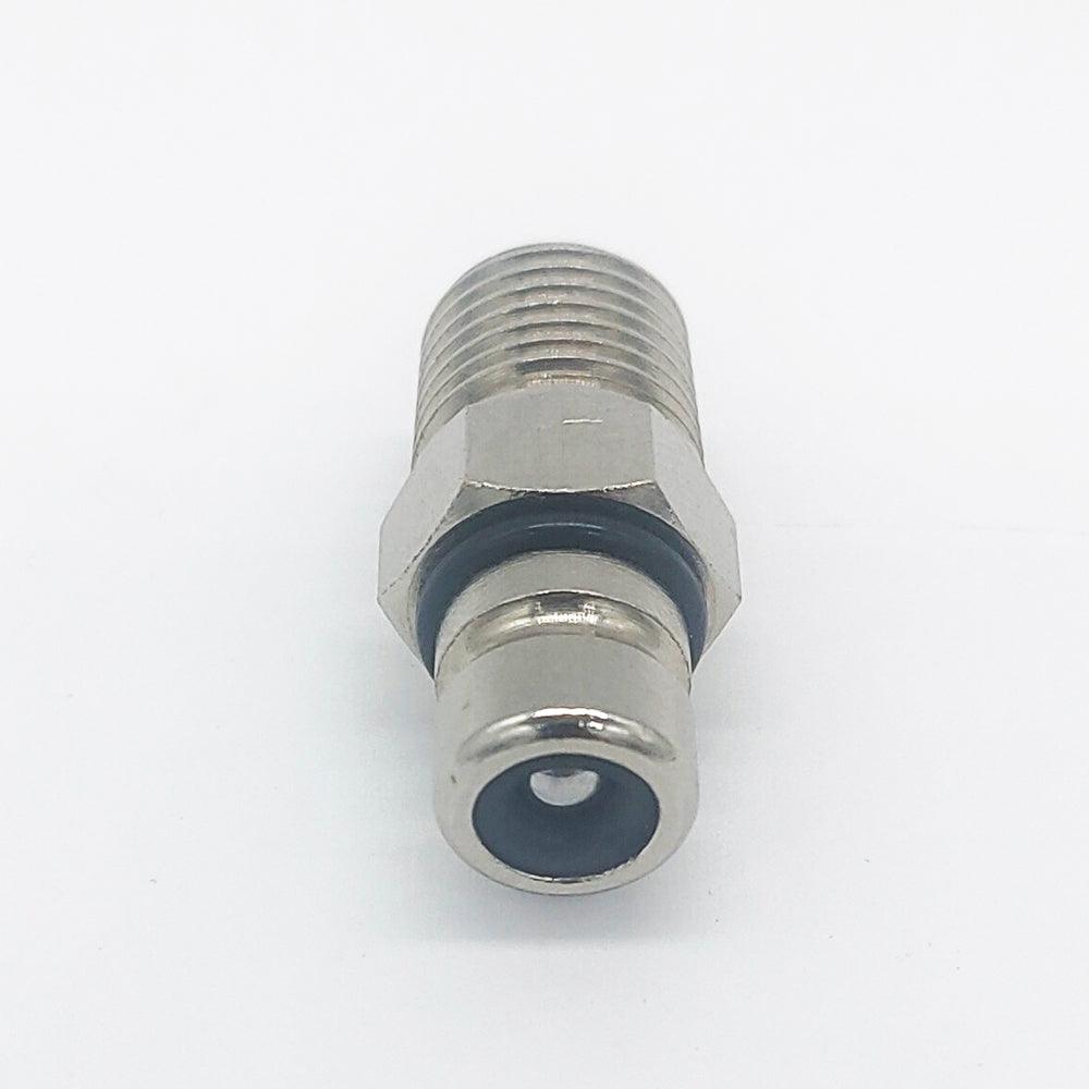 1/4" NPT Chrome Plated Brass >60hp Small Tank Male Connector For Suzuki - 4Boats