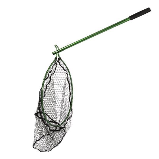 Snowbee Folding Salmon / Pike landing Net With Rubber Mesh