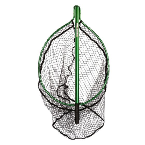 Snowbee Folding Salmon / Pike landing Net With Rubber Mesh