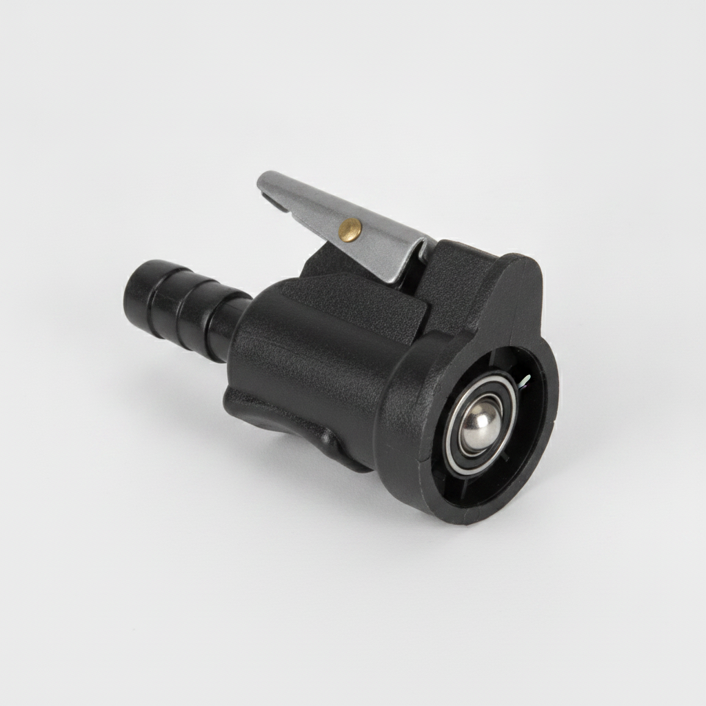 Replacement Yamaha/Mercury 9.5mm (3/8") Quick Connector with SS Ball - Technical specification image 4