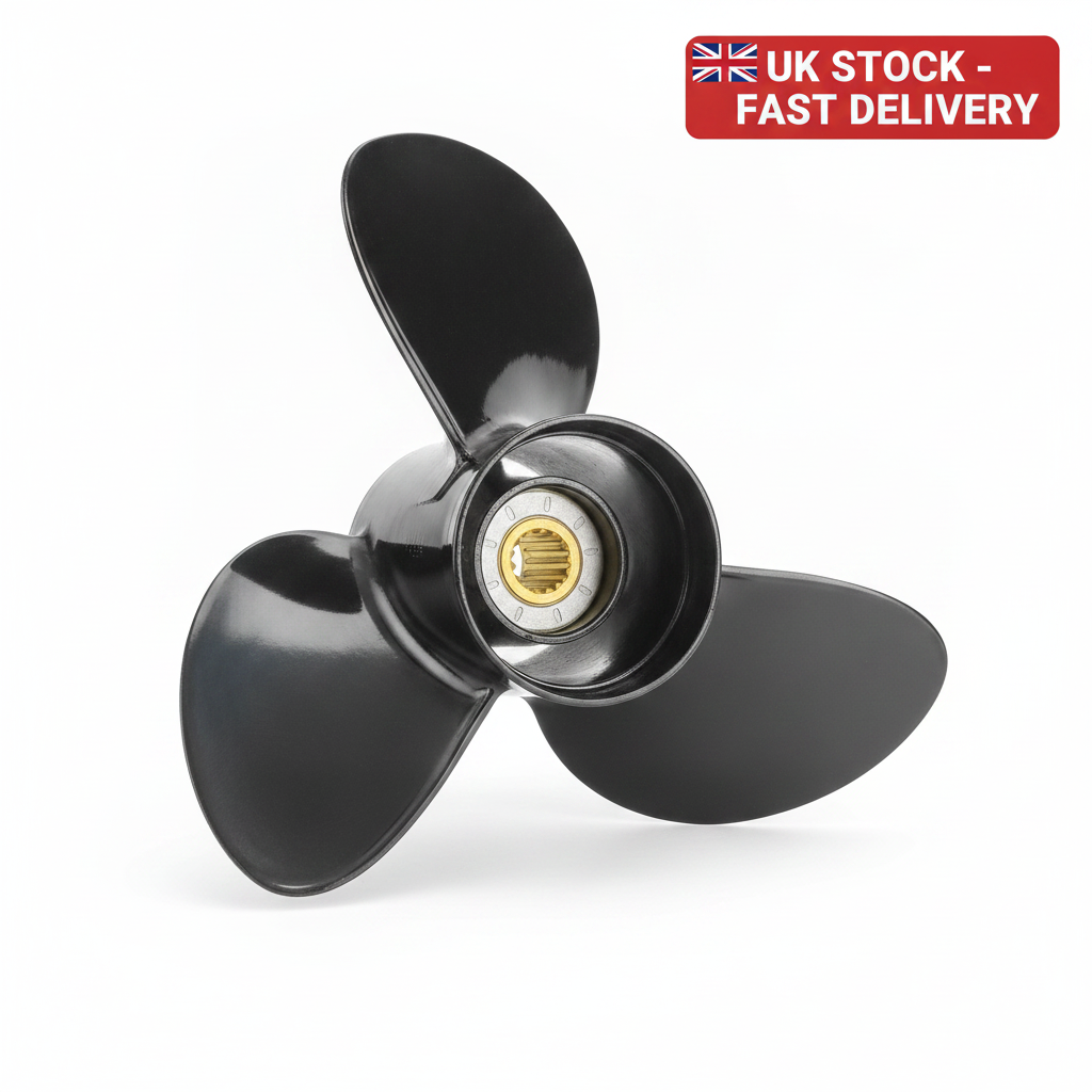 14x21 SOLAS Propeller for Johnson Evinrude Outboard 75-140 HP 2-Stroke 13 Spline - UK Stock image 1