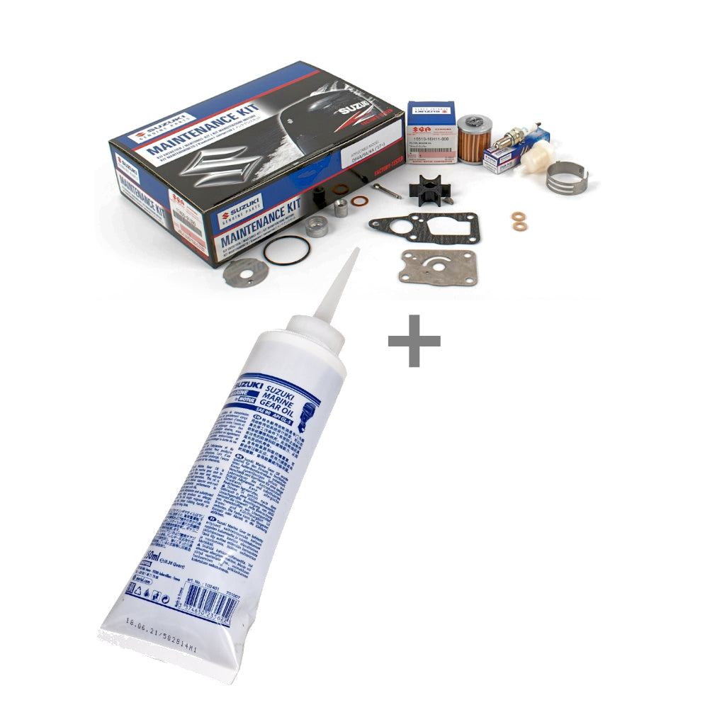 Suzuki DF4A DF5A DF6A Service Kit with Oils 17400-91891 (2017+)