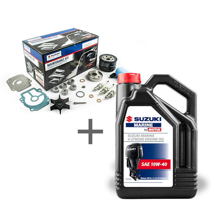 Suzuki DF25A DF30A Service Kit with Oils 17400-94824 (2015+)