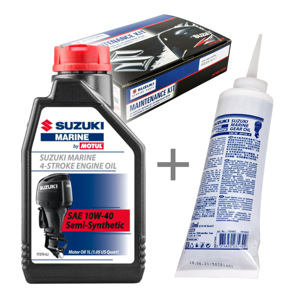 Suzuki DF2.5 Service Kit with Oils 17400-97820 (2006–2011)