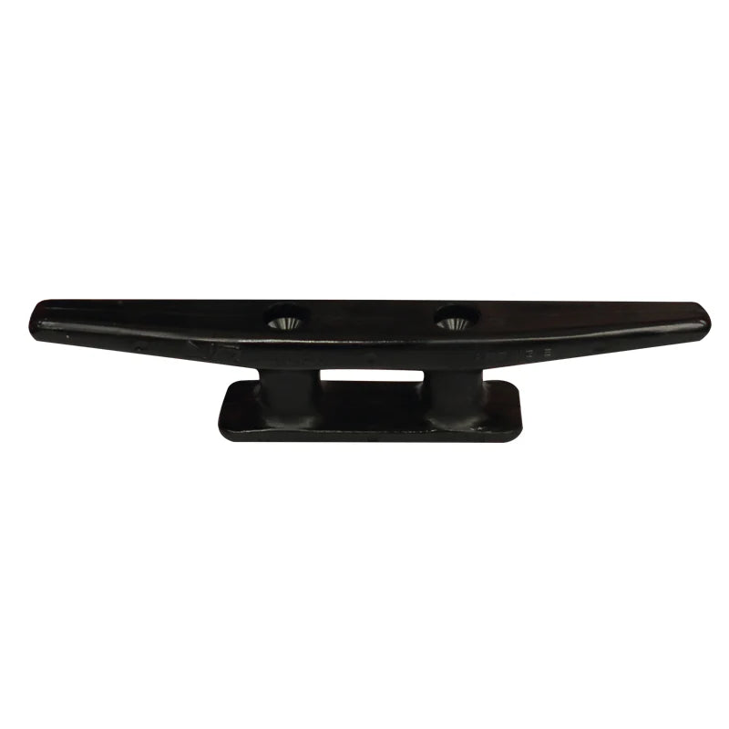 Nylon Plastic 180mm Black Cleat - Pair | 4Boats