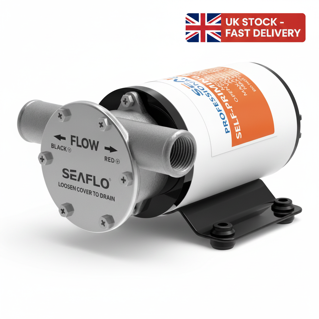 Seaflo 1 Series Ballast Pump 12V — 50 L/min | 4Boats - UK Stock image 1