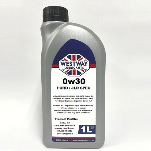 0w30 Fully Synthetic C2 STJLR 03.5007 / M2C-950-A Mid-SAPS Engine Oil