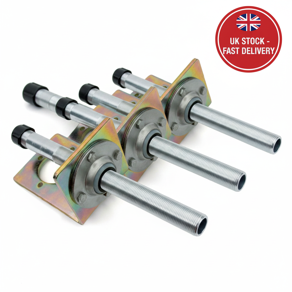 Boat Steering Cable Mounting Kit Surface Transom Brackets S39 S40 S55 Brackets - UK Stock image 1