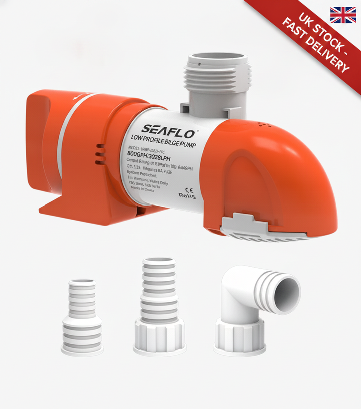 SEAFLO Bilge 14C Low-Profile Bilge Pump 12/24V 800/1100 | 4Boats - UK Stock image 1